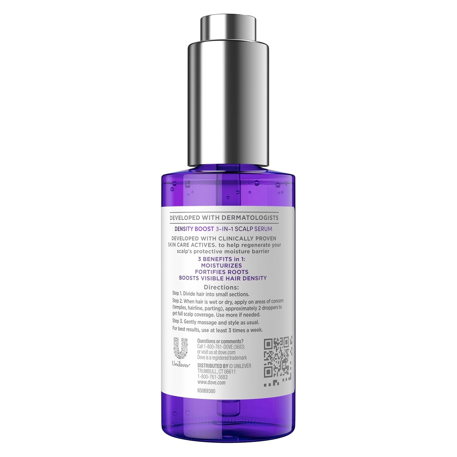 image:imageDove Derma Scalp Density Boost 3in1 Scalp Serum for Thinning Hair 2oz 1ct2 Fl Oz Pack of 2