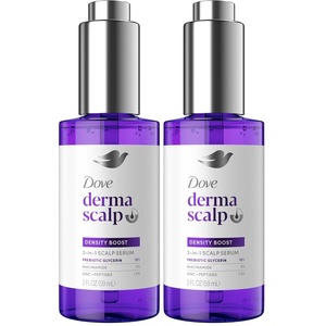 Dove Derma Scalp Density Boost 3-in-1 Scalp Serum for Thinning Hair 2oz 1ct(2 Fl Oz (Pack of 2))