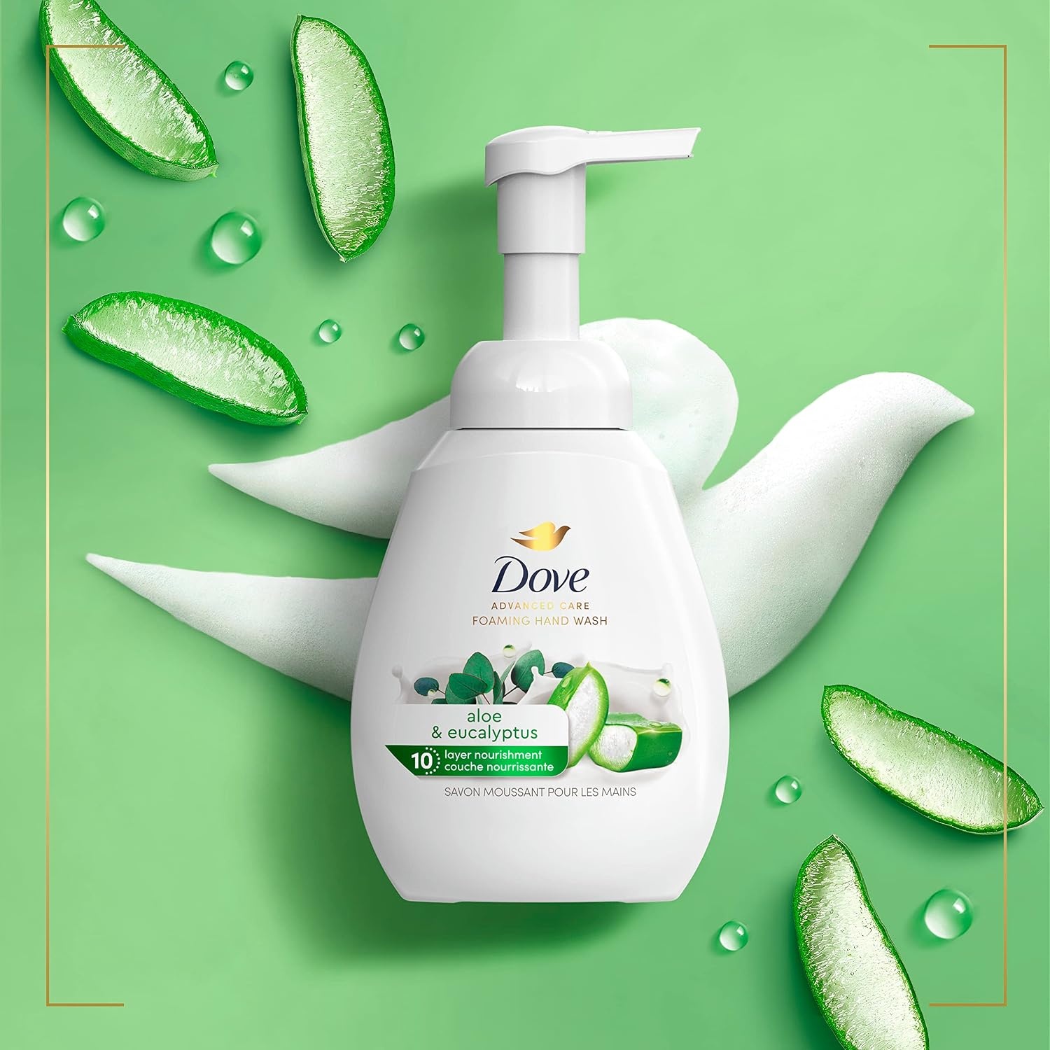 image:imageDove Advanced Care Hand Wash Deep Moisture for Soft Smooth 4 Count 12 oz101 Fl Oz Pack of 4
