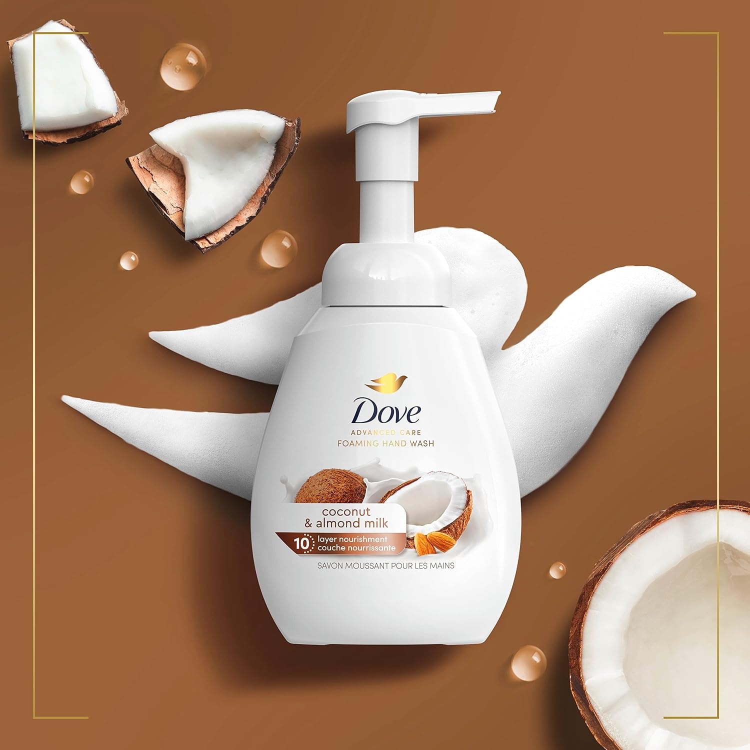 image:imageDove Advanced Care Hand Wash Deep Moisture for Soft Smooth 4 Count 12 oz101 Fl Oz Pack of 4