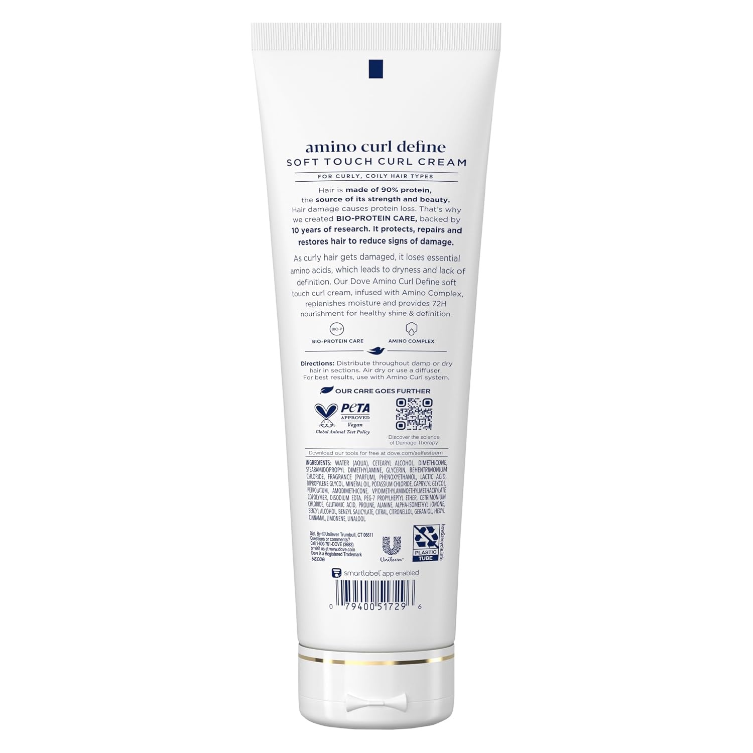 image:imageDove Amino Curl Define Cream for Curly Coily Hair for Soft Definition 8oz8 Ounce Pack of 6