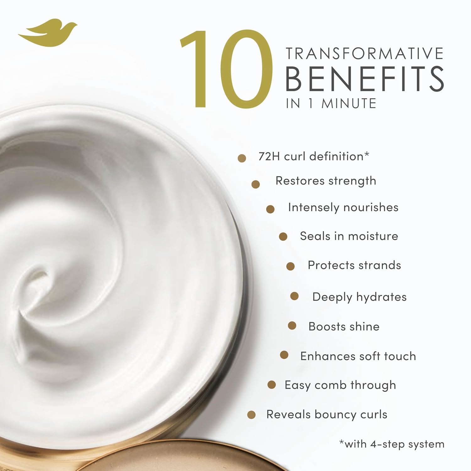 image:imageDove Intensive Repair 10in1 Mask for Damaged Hair amp Breakage 92oz92 Fl Oz Pack of 1