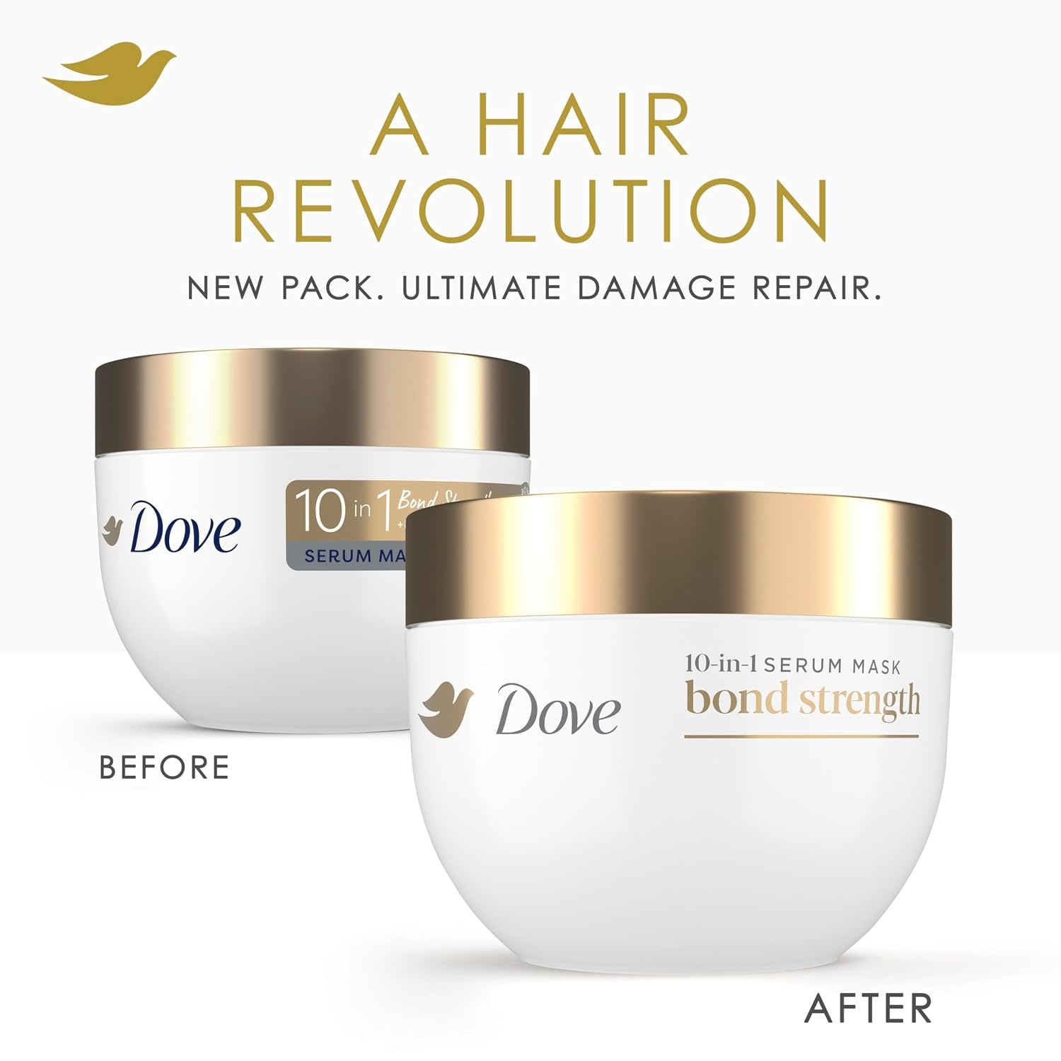 image:imageDove Intensive Repair 10in1 Mask for Damaged Hair amp Breakage 92oz92 Fl Oz Pack of 2