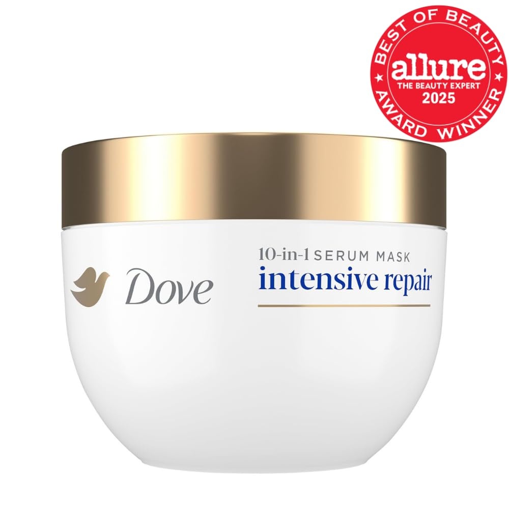 image:imageDove Intensive Repair 10in1 Mask for Damaged Hair amp Breakage 92oz92 Fl Oz Pack of 8