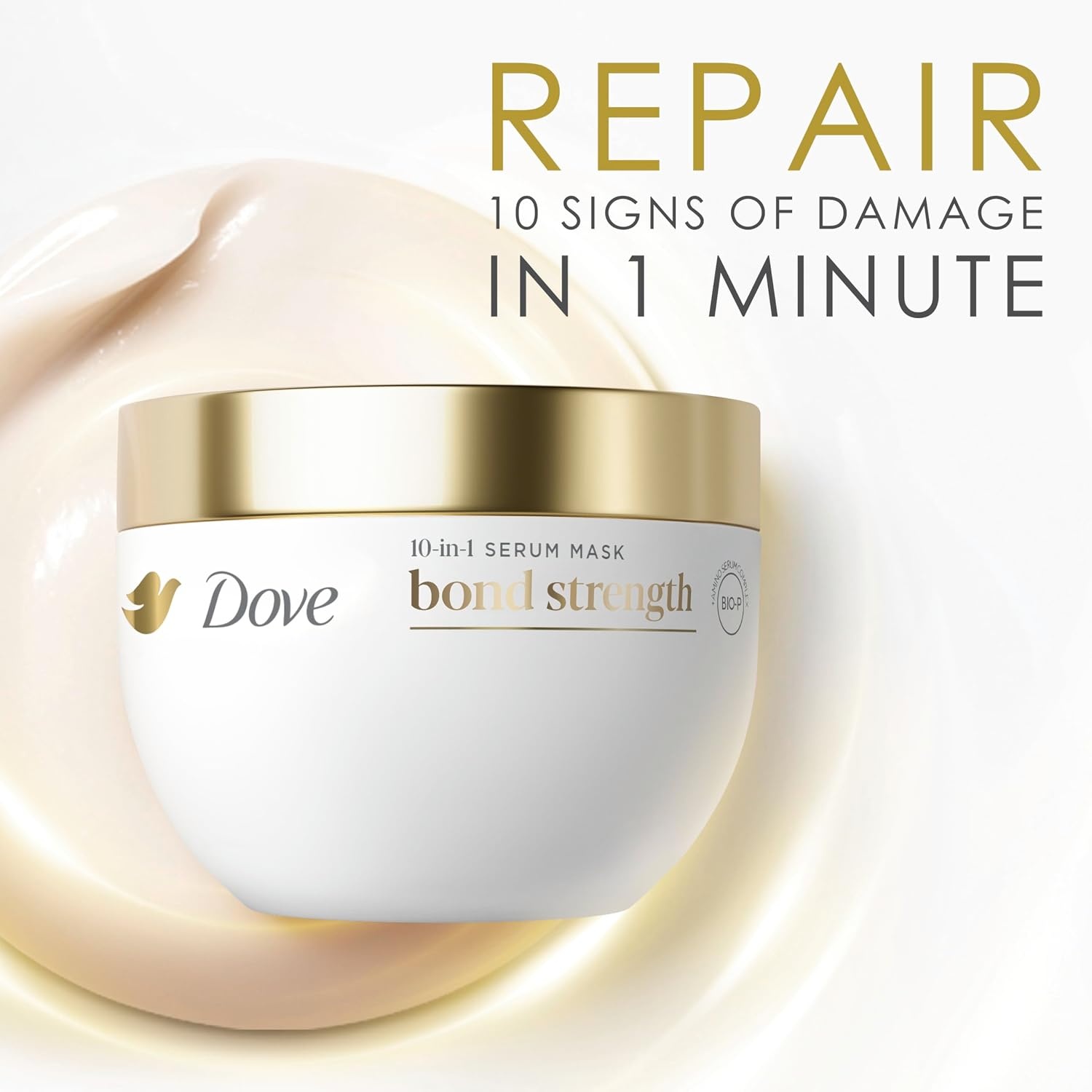 image:imageDove Intensive Repair 10in1 Mask for Damaged Hair amp Breakage 92oz92 Fl Oz Pack of 8