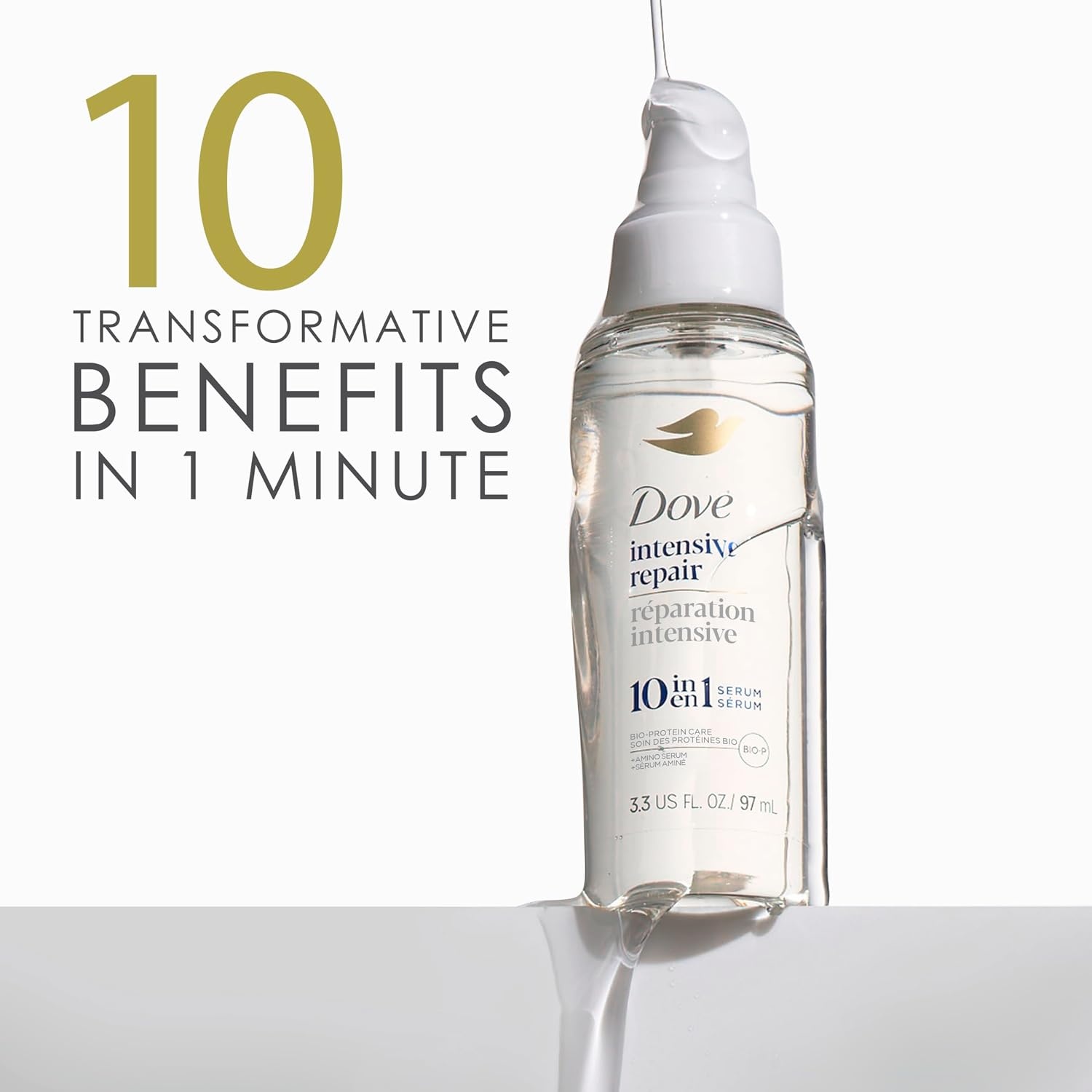 image:imageDove Intensive Repair Serum for Damaged Hair with Amino Serum 33ozIntensive Repair