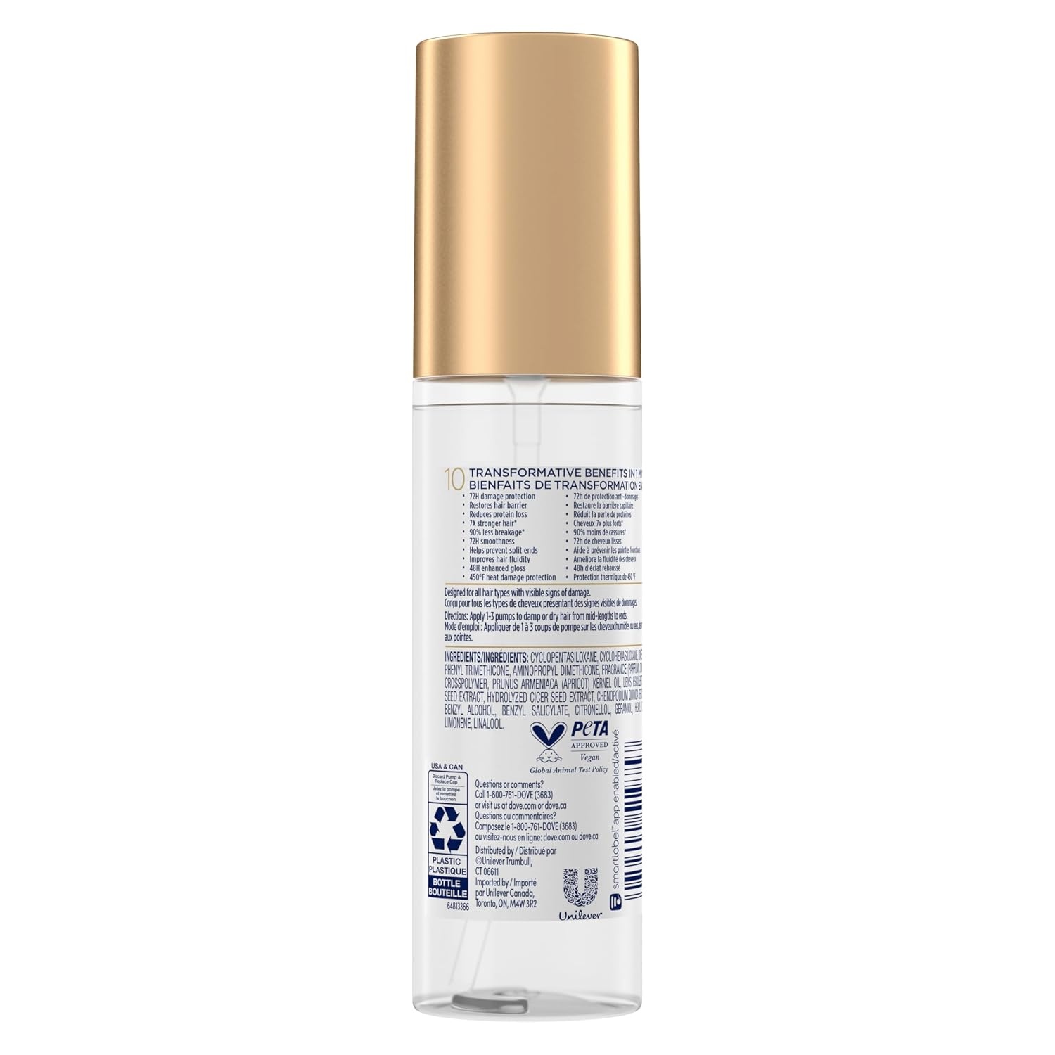 image:imageDove Intensive Repair Serum for Damaged Hair with Amino Serum 33ozIntensive Repair