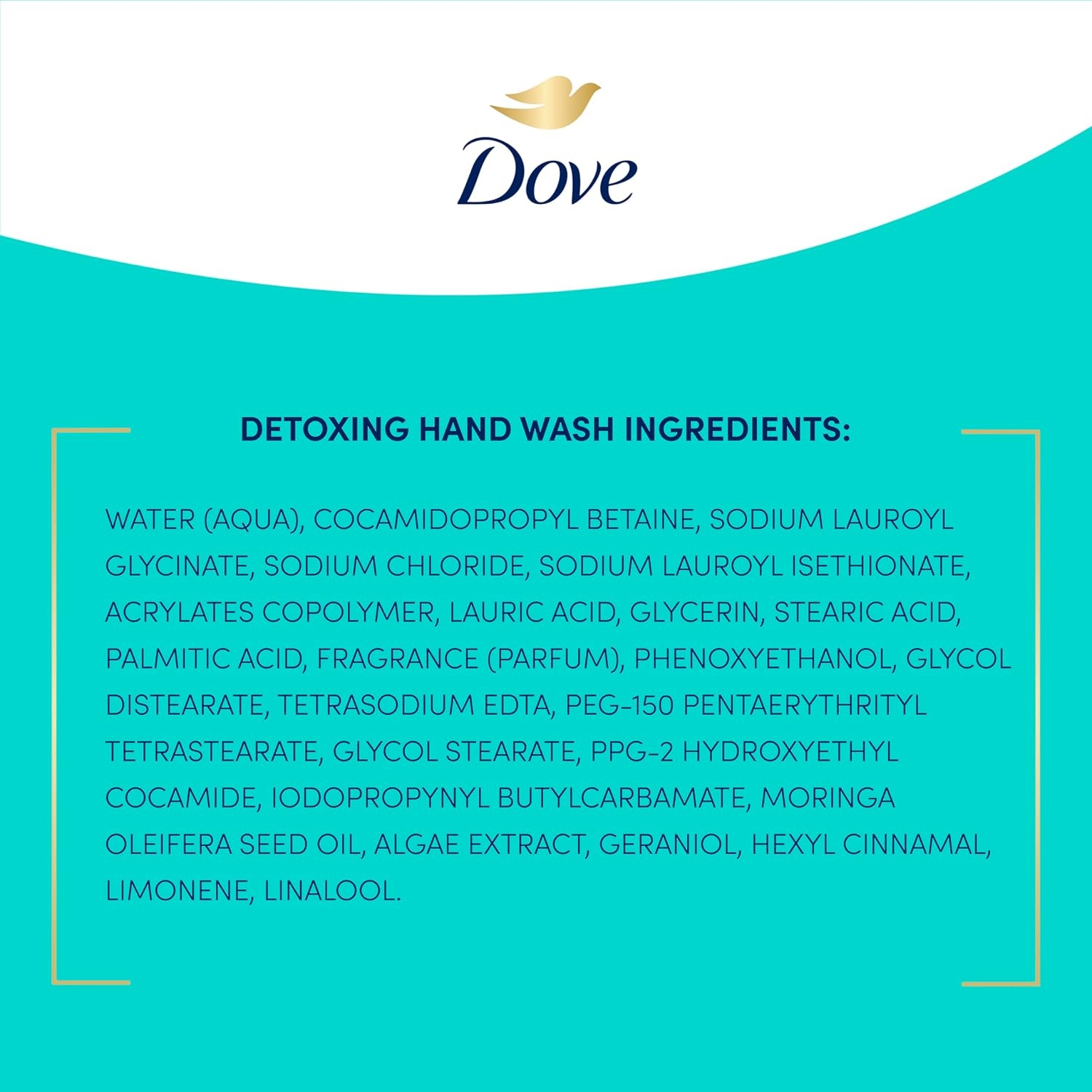 image:imageDove Prebiotic Boost Hand Wash Gentle Detox 4 Count for Lasting Softness with Marine Algae amp Adaptogen 12 ozGentle Detox