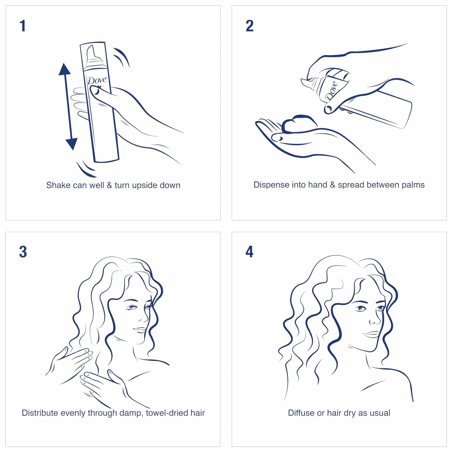 image:imageDove Style Care Curls Defining Mousse Soft Definition for Curly Hair 7ozClean Scent