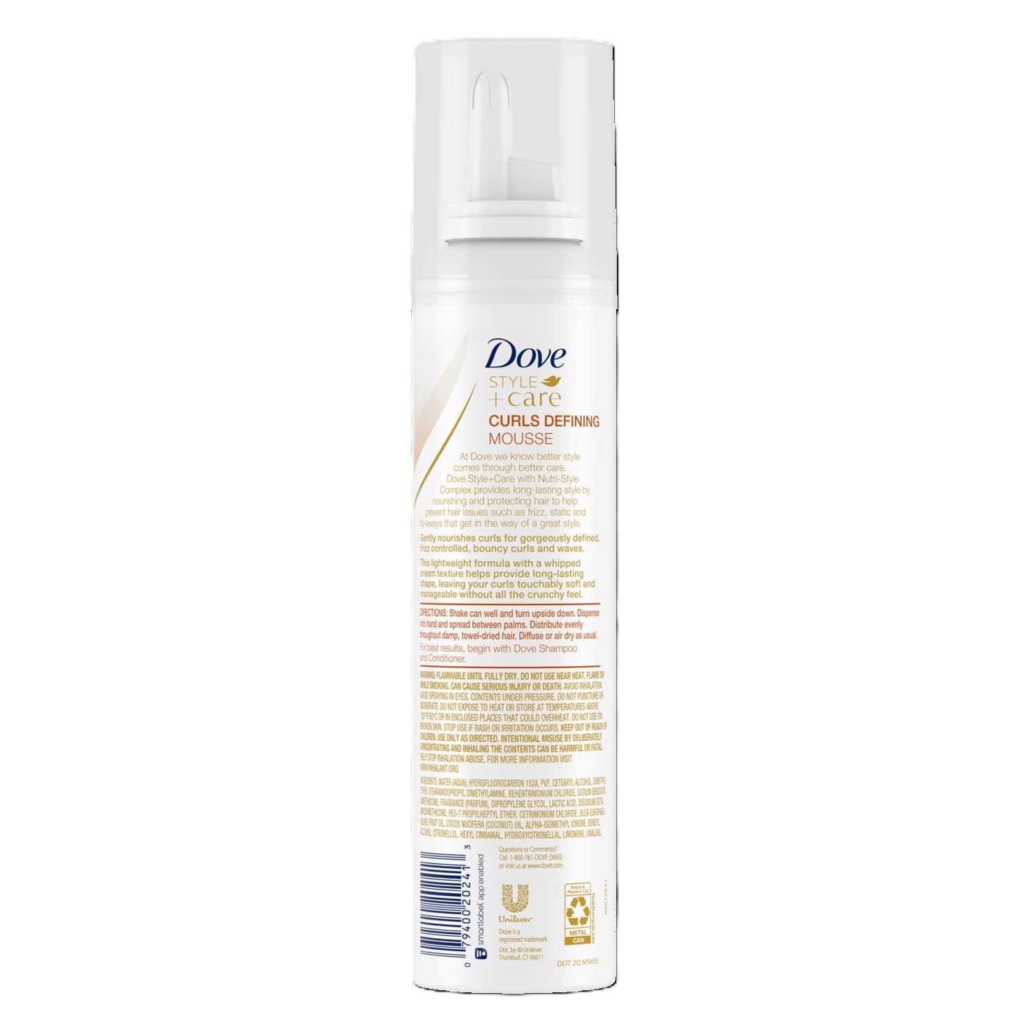 image:imageDove Style Care Curls Defining Mousse Soft Definition for Curly Hair 7ozClean Scent