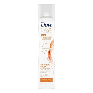 Dove Flexible Hold Micro-Mist Hair Spray Humidity Protection 5.5oz 6ct(Natural)