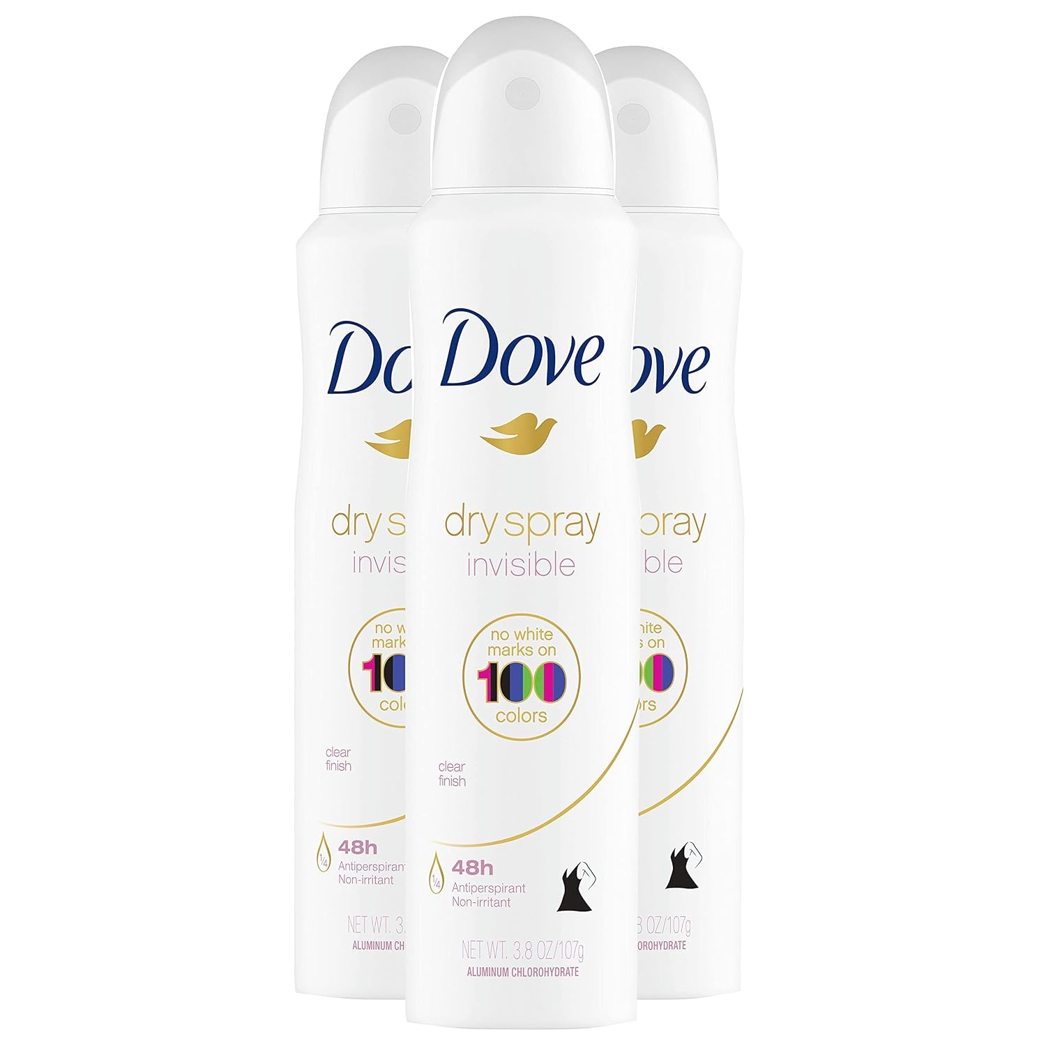 image:imageDove Advanced Care Antiperspirant Deodorant Spray Powder Soft 38 oz 3PK114 Ounce Pack of 1