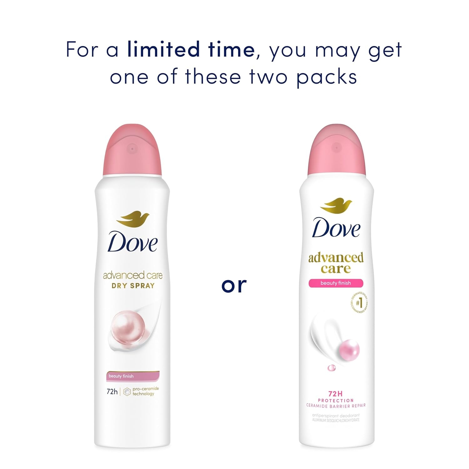 image:imageDove Advanced Care Antiperspirant Deodorant Spray Powder Soft 38 oz 3PK38 Ounce Pack of 1