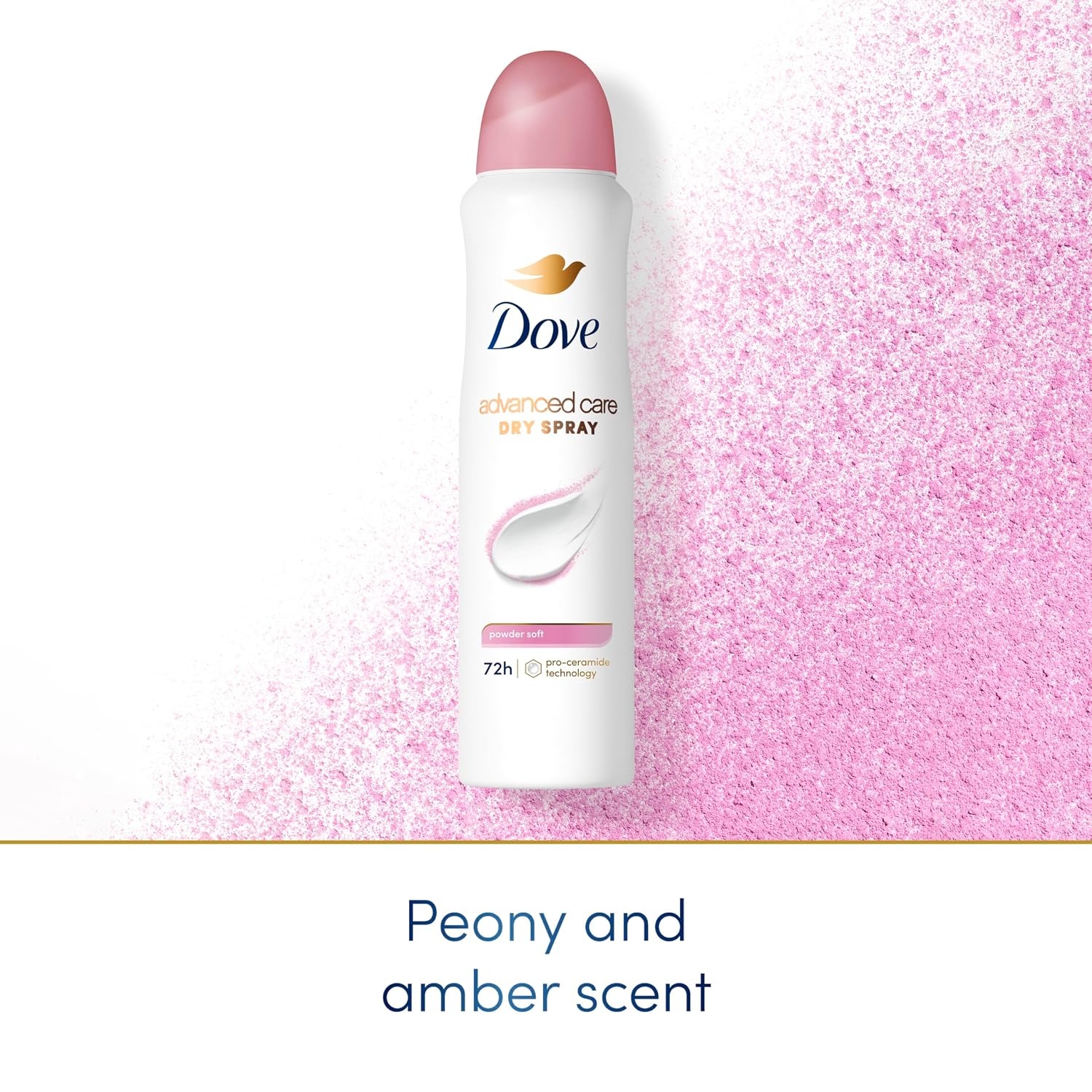 image:imageDove Advanced Care Antiperspirant Deodorant Spray Powder Soft 38 oz 3PK38 Ounce Pack of 12