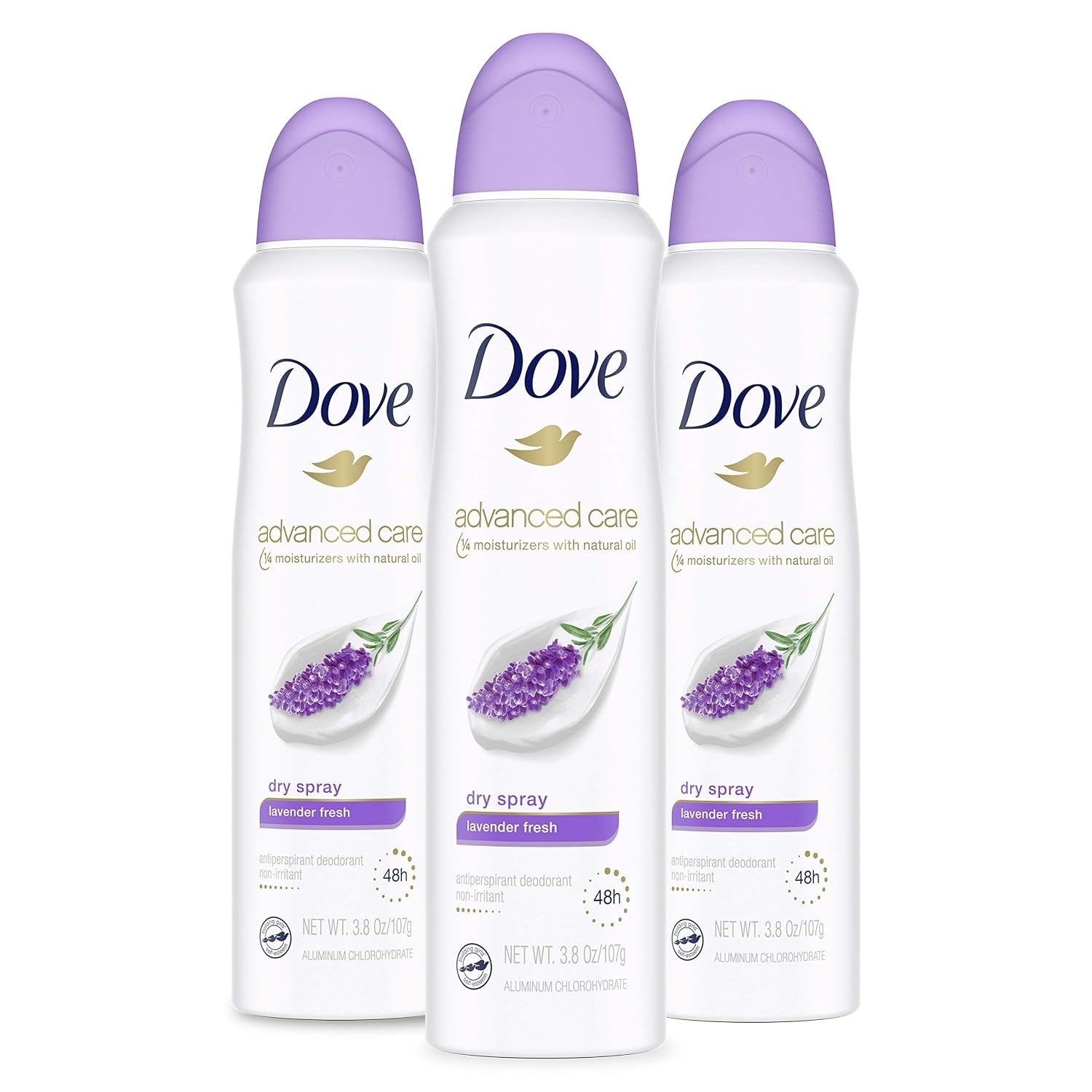 image:imageDove Advanced Care Antiperspirant Deodorant Spray Powder Soft 38 oz 3PK38 Ounce Pack of 3