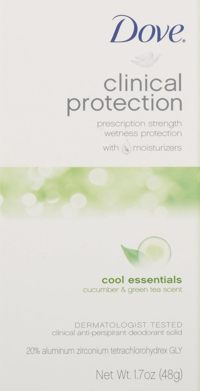image:imageDove Clinical Care Original Clean Antiperspirant Soft Solid Stick 17 oz17 Ounce Pack of 2