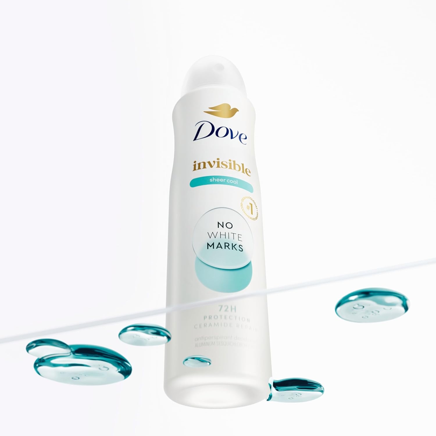image:imageDove Invisible Antiperspirant Dry Spray Clear Finish 3PK 38 oz38 Ounce Pack of 1