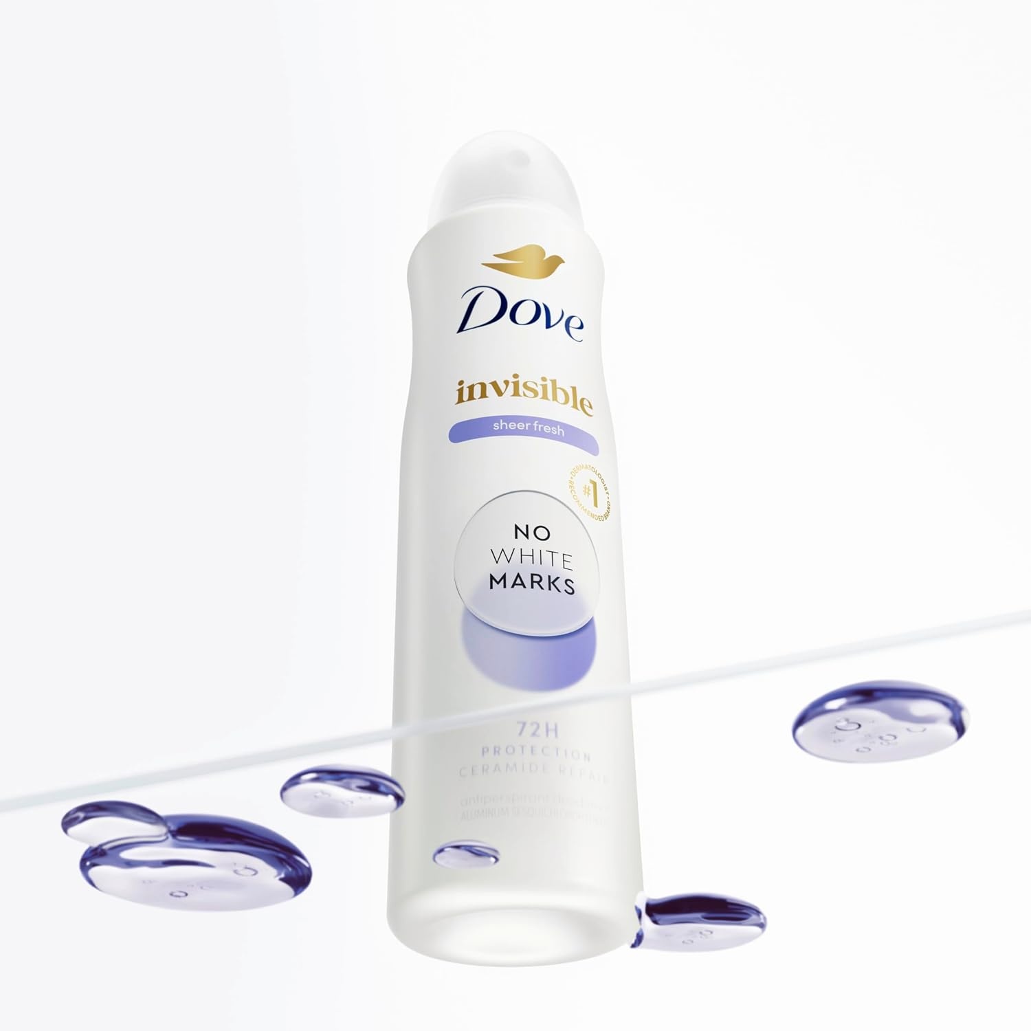 image:imageDove Invisible Antiperspirant Dry Spray Clear Finish 3PK 38 oz38 Ounce Pack of 1