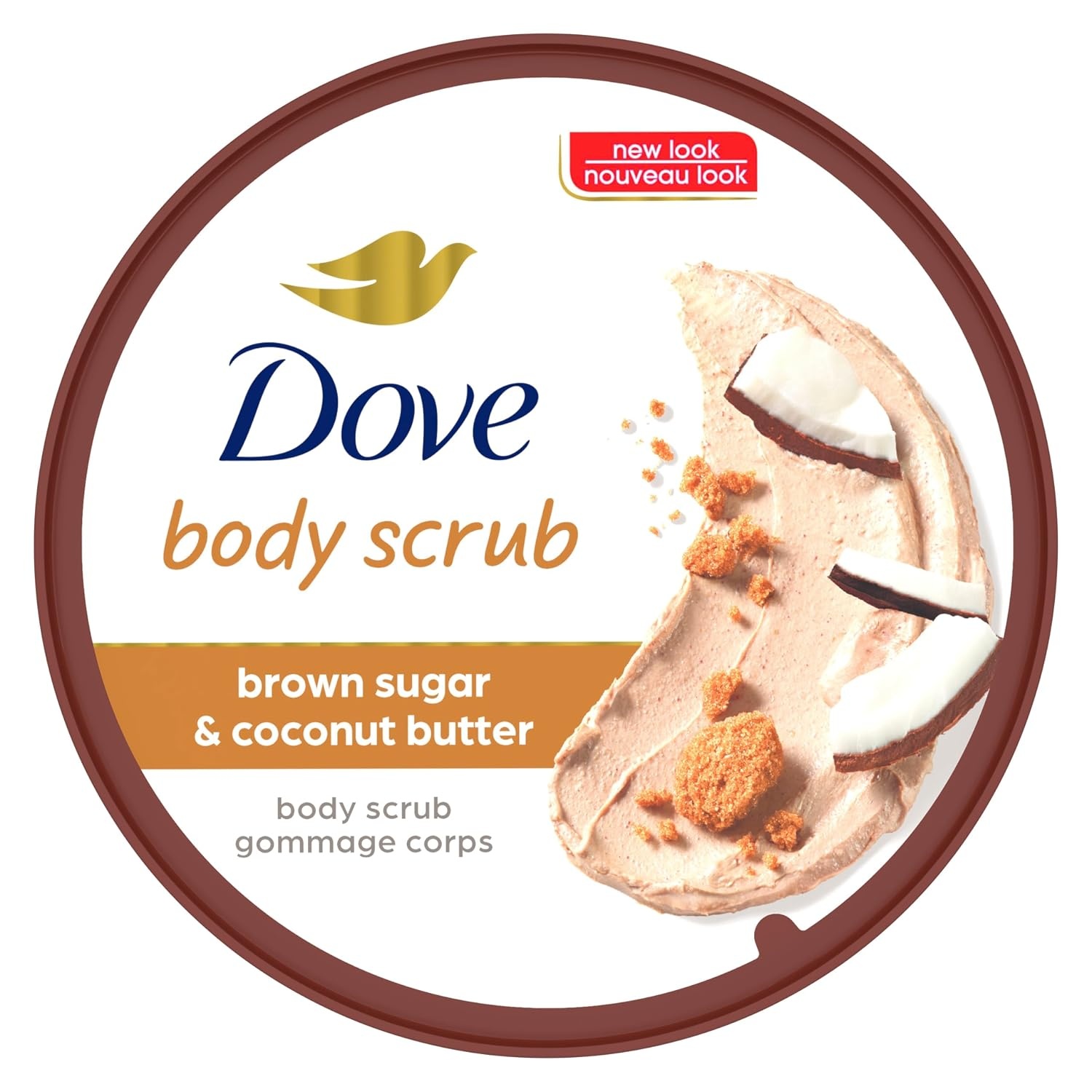 image:imageDove Scrub Pomegranate amp Shea Butter For Silky Soft Skin Body Scrub Exfoliates and Provides Lasting Nourishment 105 ozCoconut Butter