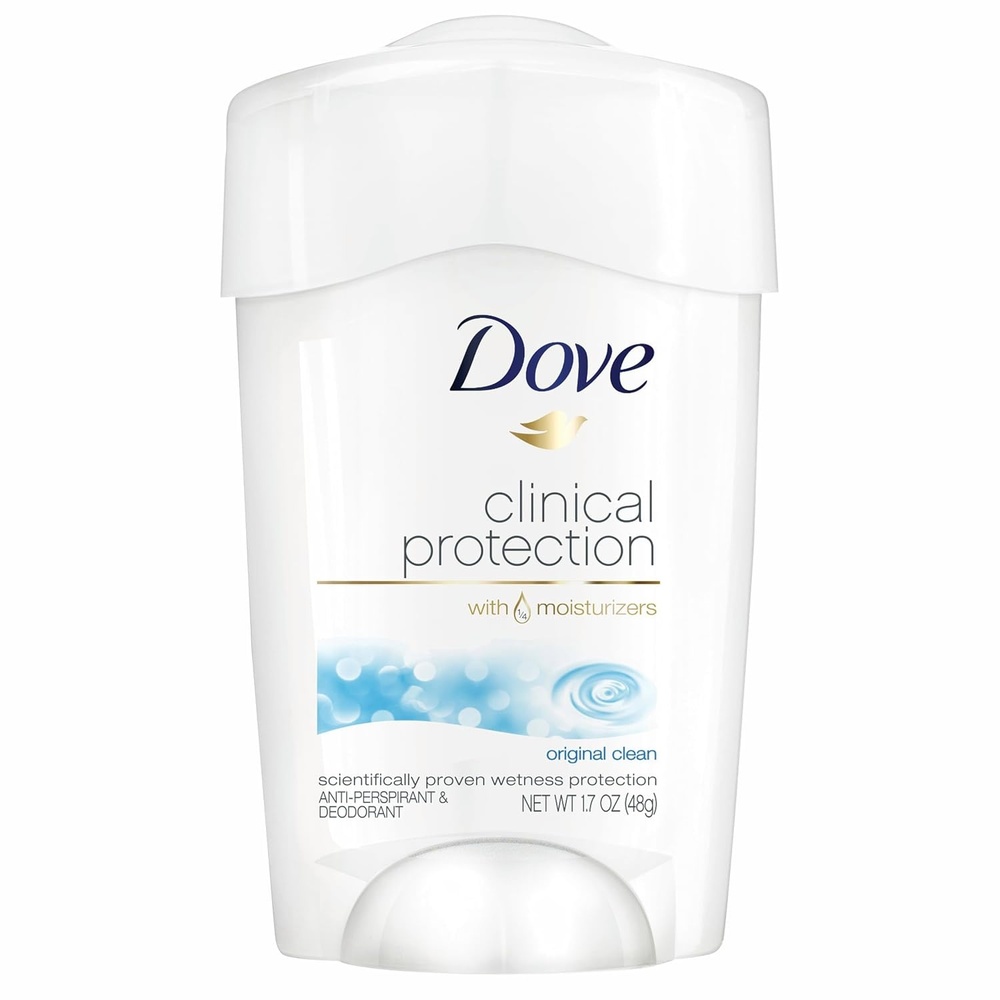 image:imageDove Clinical Care Original Clean Antiperspirant Soft Solid Stick 17 oz17 Ounce Pack of 1