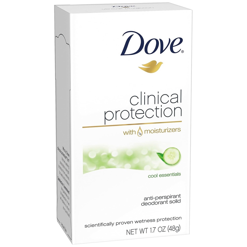 image:imageDove Clinical Care Original Clean Antiperspirant Soft Solid Stick 17 oz17 Ounce Pack of 2