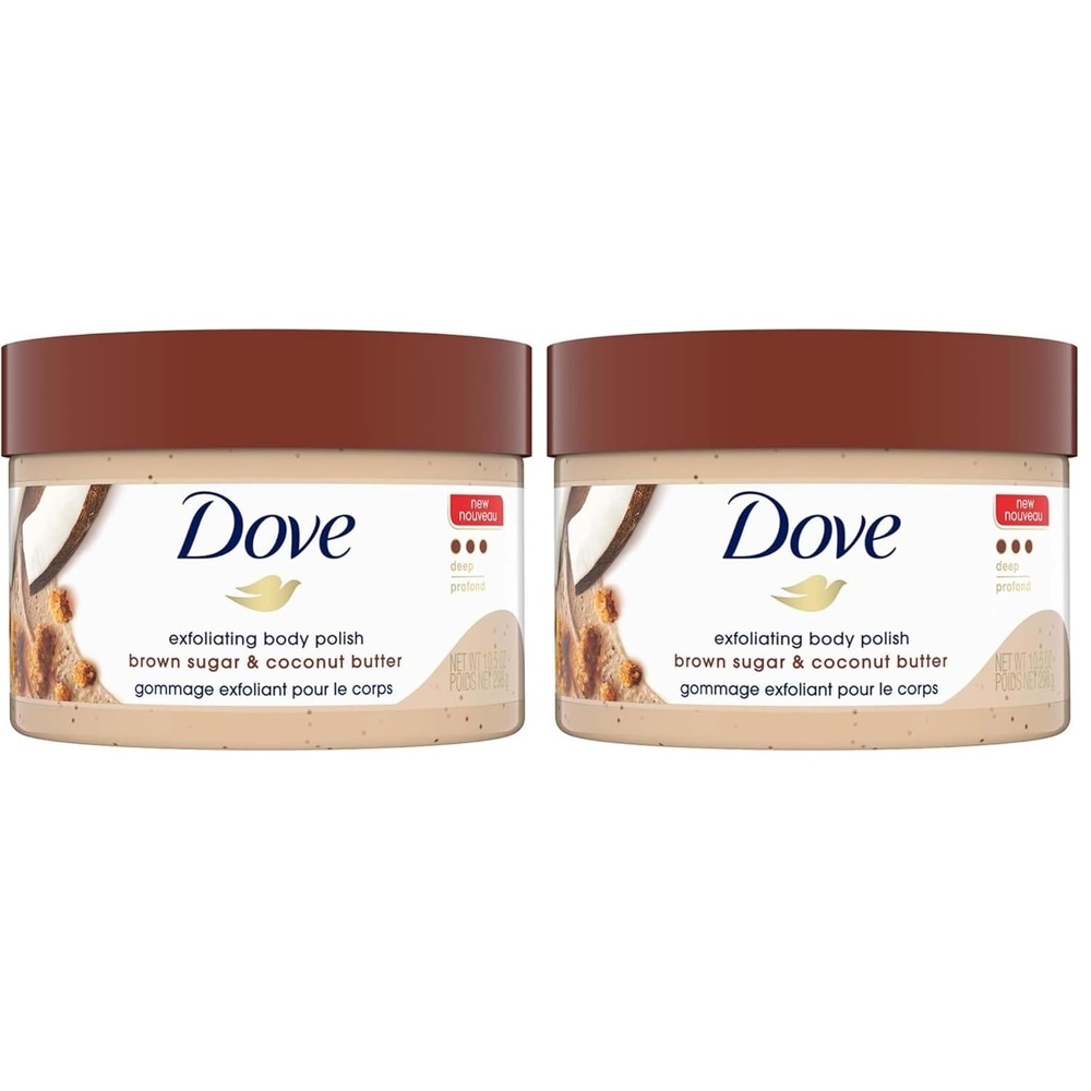 image:imageDove Scrub Pomegranate amp Shea Butter For Silky Soft Skin Body Scrub Exfoliates and Provides Lasting Nourishment 105 ozCoconut Butter