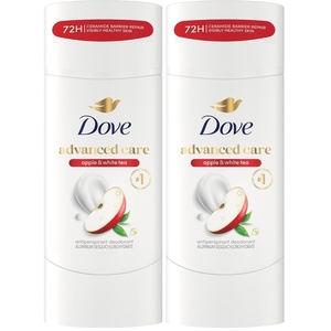 Dove Advanced Care Antiperspirant Caring Coconut, 2 Count Deodorant Stick for Women, for 48 Hour Protection And Soft And Comfortable Underarms, 2.6 oz(2.6 Ounce (Pack of 2))