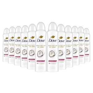 Dove Advanced Care Antiperspirant Deodorant Spray Powder Soft 3.8 oz 3PK(3.8 Ounce (Pack of 12))