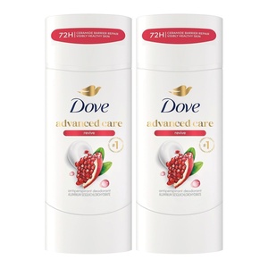 Dove Advanced Care Antiperspirant Stick Revive Pomegrante 2PK 2.6 oz(2.6 Ounce (Pack of 2))