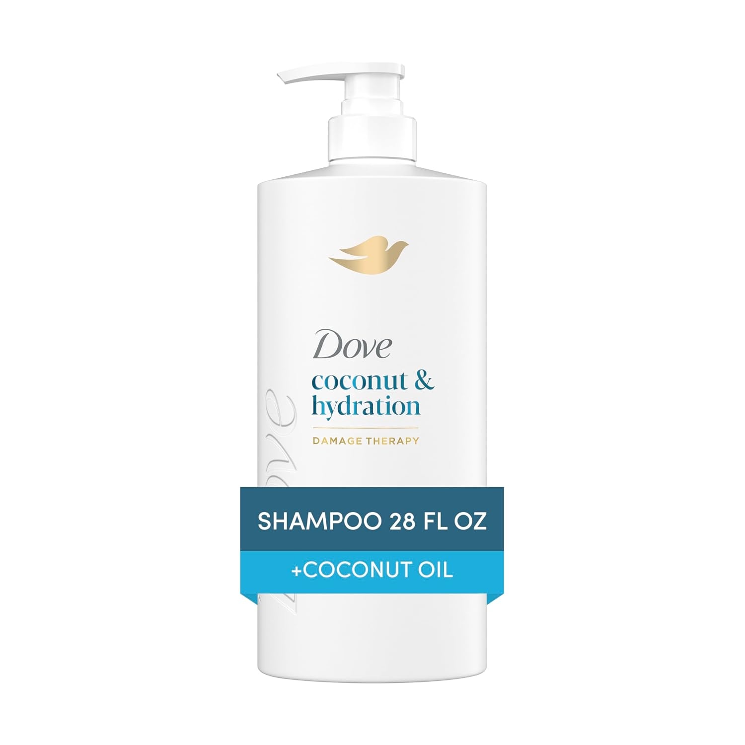 image:imageDove Coconut amp Hydration Shampoo for Dry Hair with Coconut Oil 28oz28 Fl Oz Pack of 1
