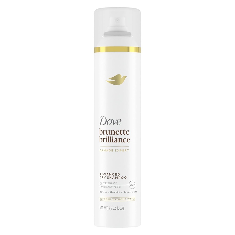 image:imageDove Advanced Dry Shampoo Brunette Brillance Refresh amp Revive Hair 73 oz73 Count Pack of 1
