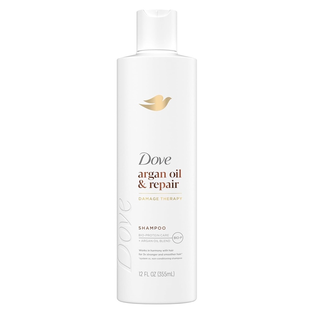 image:imageDove Argan Oil amp Repair Shampoo for Fine Damaged Hair 12oz12 Fl Oz Pack of 1