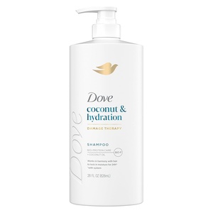 Dove Coconut & Hydration Shampoo for Dry Hair with Coconut Oil 28oz(28 Fl Oz (Pack of 1))