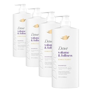 Dove Volume & Fullness Shampoo, Volumizing for Thinning Hair + Biotin 28oz(28 Fl Oz (Pack of 4))