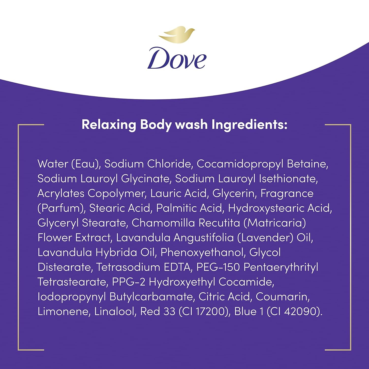 image:imageDove Body Wash with Pump Relaxing Lavender Oil amp Chamomile 3 Count for Renewed HealthyLooking Skin Gentle Skin Cleanser with 24hr Renewing MicroMoisture 306 ozLavender Oil Chamomile