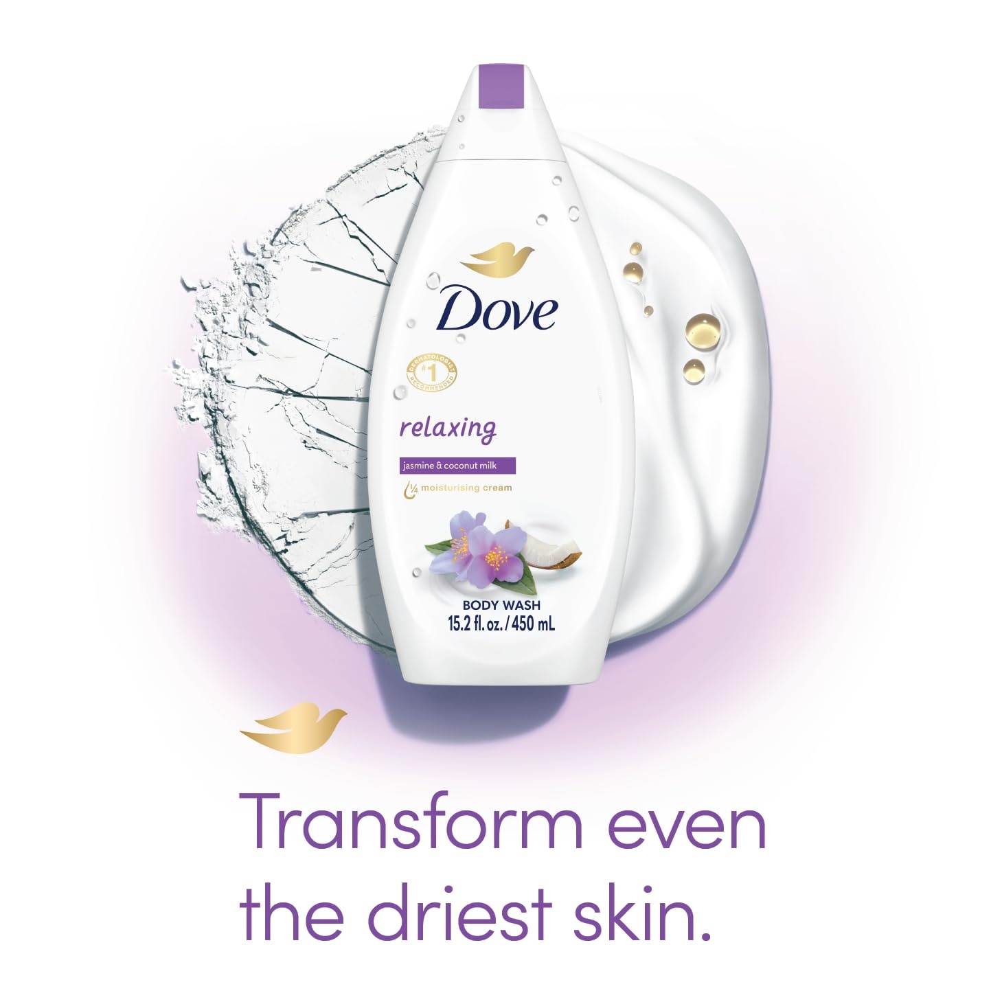 image:imageDove Body Wash with Pump Relaxing Lavender Oil amp Chamomile 3 Count for Renewed HealthyLooking Skin Gentle Skin Cleanser with 24hr Renewing MicroMoisture 306 ozCoconut Jasmine