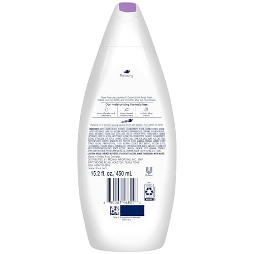 image:imageDove Body Wash with Pump Relaxing Lavender Oil amp Chamomile 3 Count for Renewed HealthyLooking Skin Gentle Skin Cleanser with 24hr Renewing MicroMoisture 306 ozCoconut Jasmine