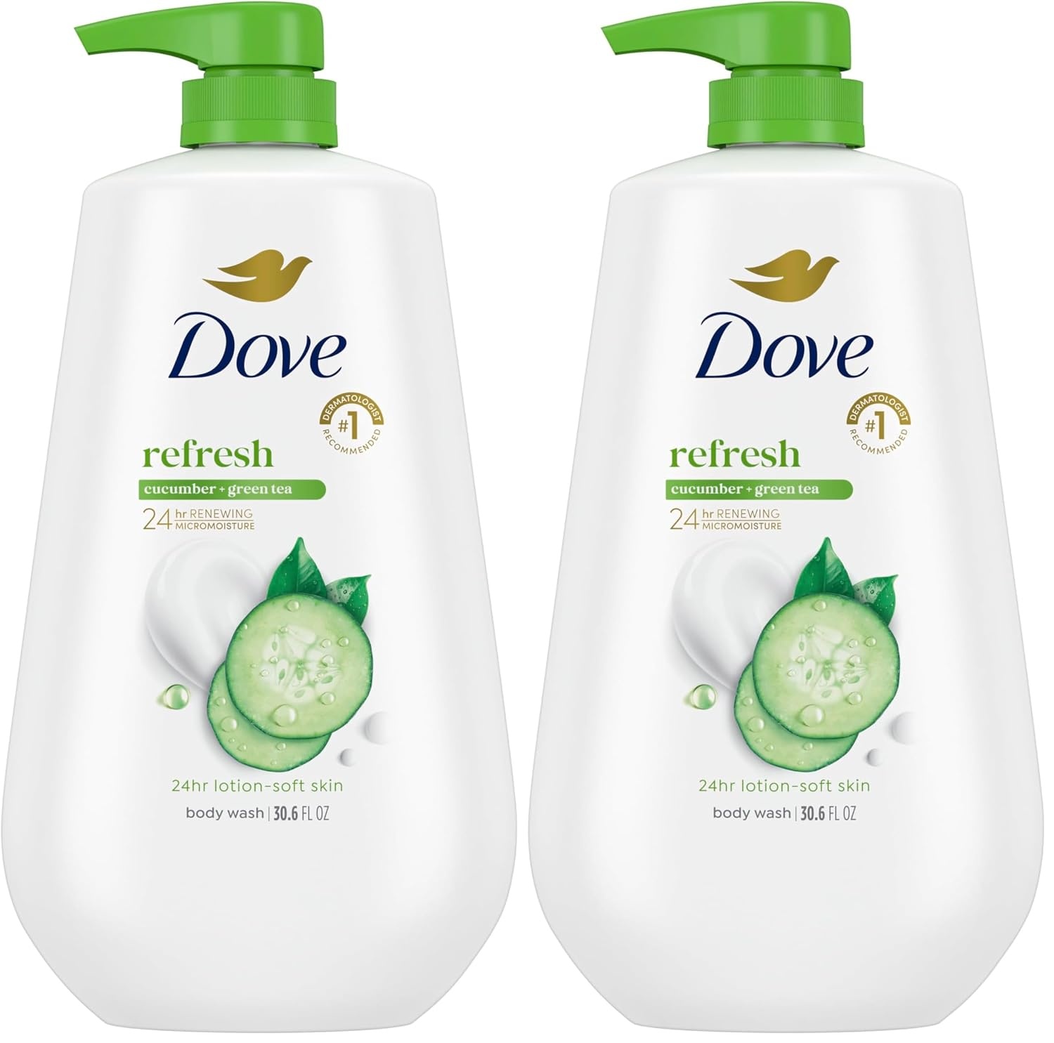 image:imageDove 24hr Rebalance Lotion Body Wash White Peach amp Rice Milk 306 ozCucumber and Green Tea