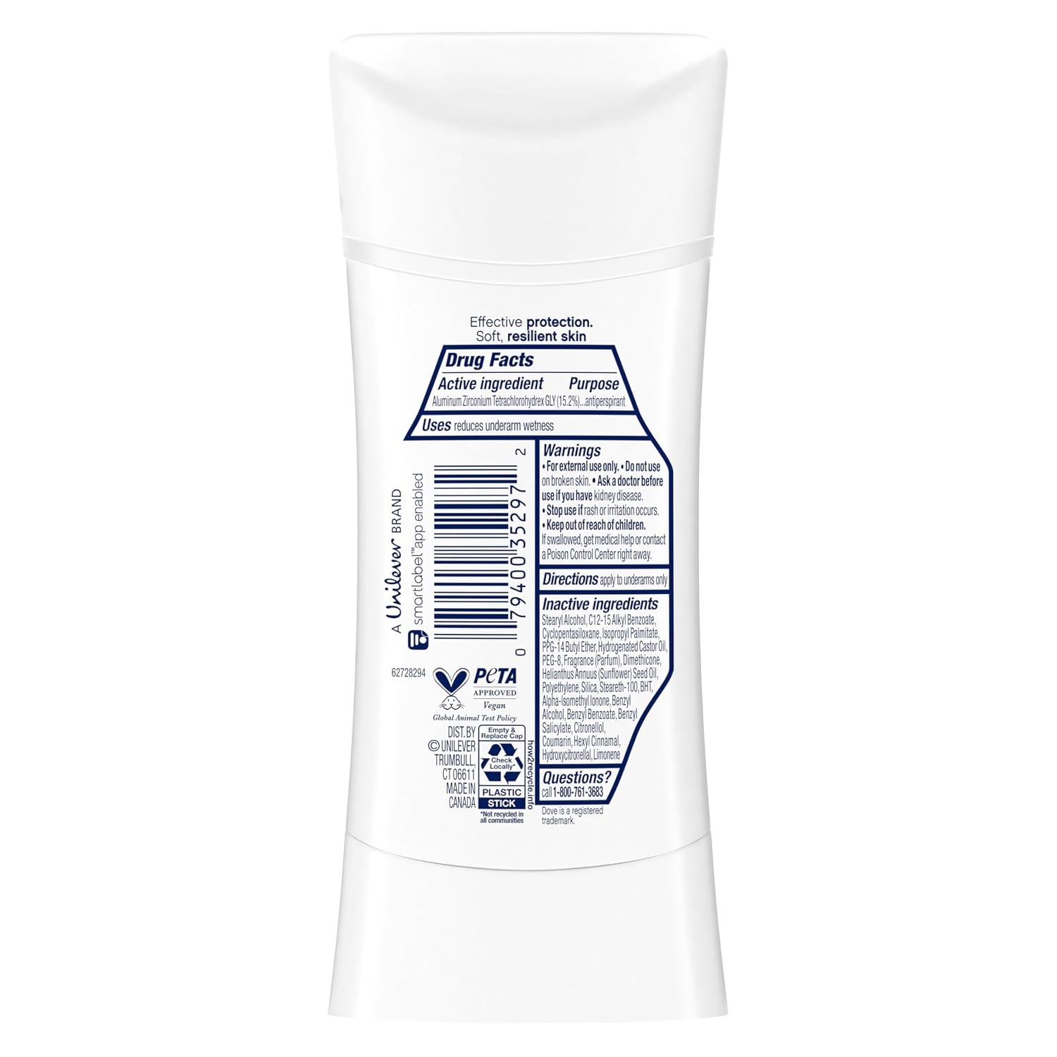 image:imageDove Advanced Care Antiperspirant Stick Cool Essentials 26 oz 2PK26 Ounce Pack of 12