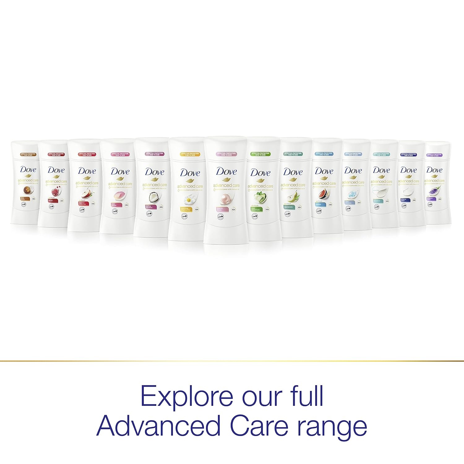 image:imageDove Advanced Care Antiperspirant Stick Cool Essentials 26 oz 2PK26 Ounce Pack of 2