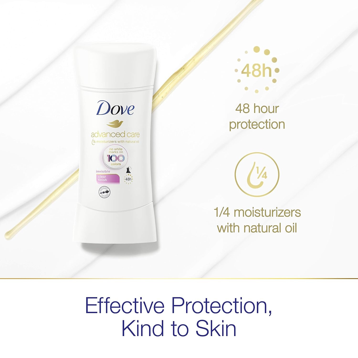 image:imageDove Advanced Care Antiperspirant Stick Cool Essentials 26 oz 2PK26 Ounce Pack of 2