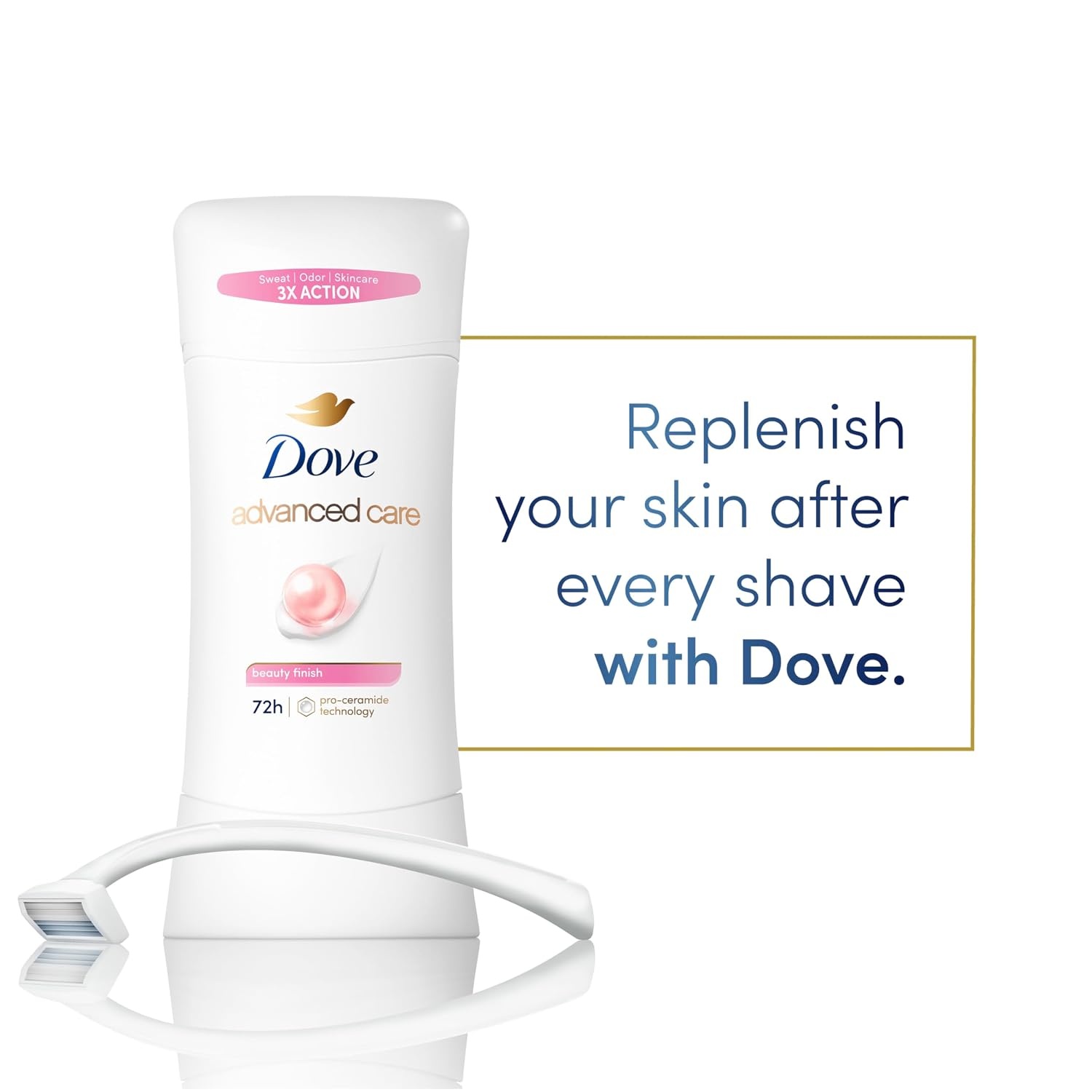 image:imageDove Advanced Care Antiperspirant Stick Cool Essentials 26 oz 2PK26 Ounce Pack of 2