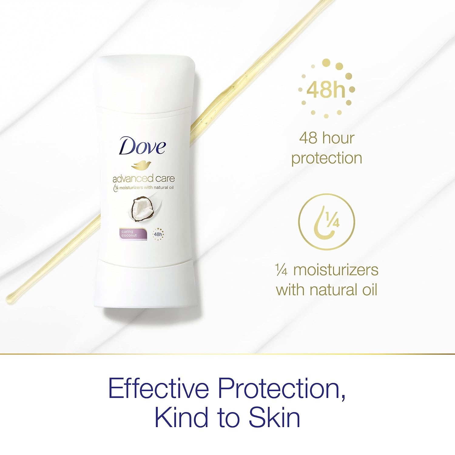 image:imageDove Advanced Care Antiperspirant Stick Cool Essentials 26 oz 2PK26 Ounce Pack of 2