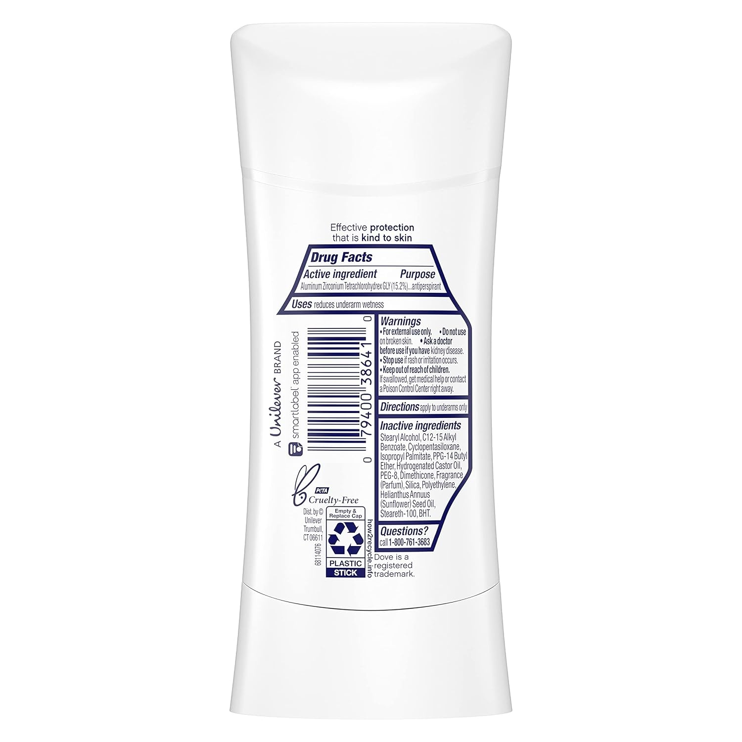 image:imageDove Advanced Care Antiperspirant Stick Cool Essentials 26 oz 2PK26 Ounce Pack of 2