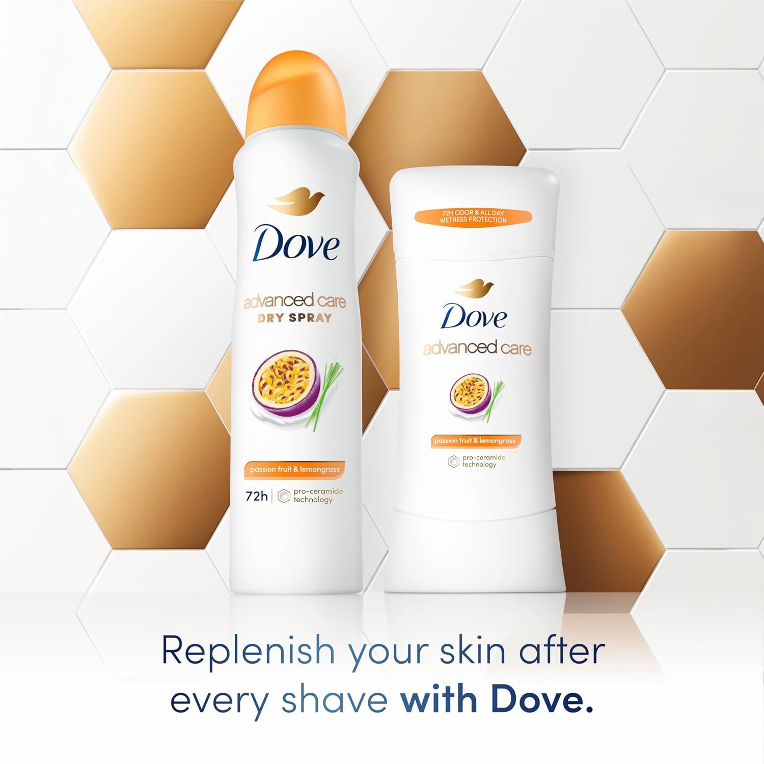 image:imageDove Advanced Care Antiperspirant Stick Cool Essentials 26 oz 2PK26 Ounce Pack of 4