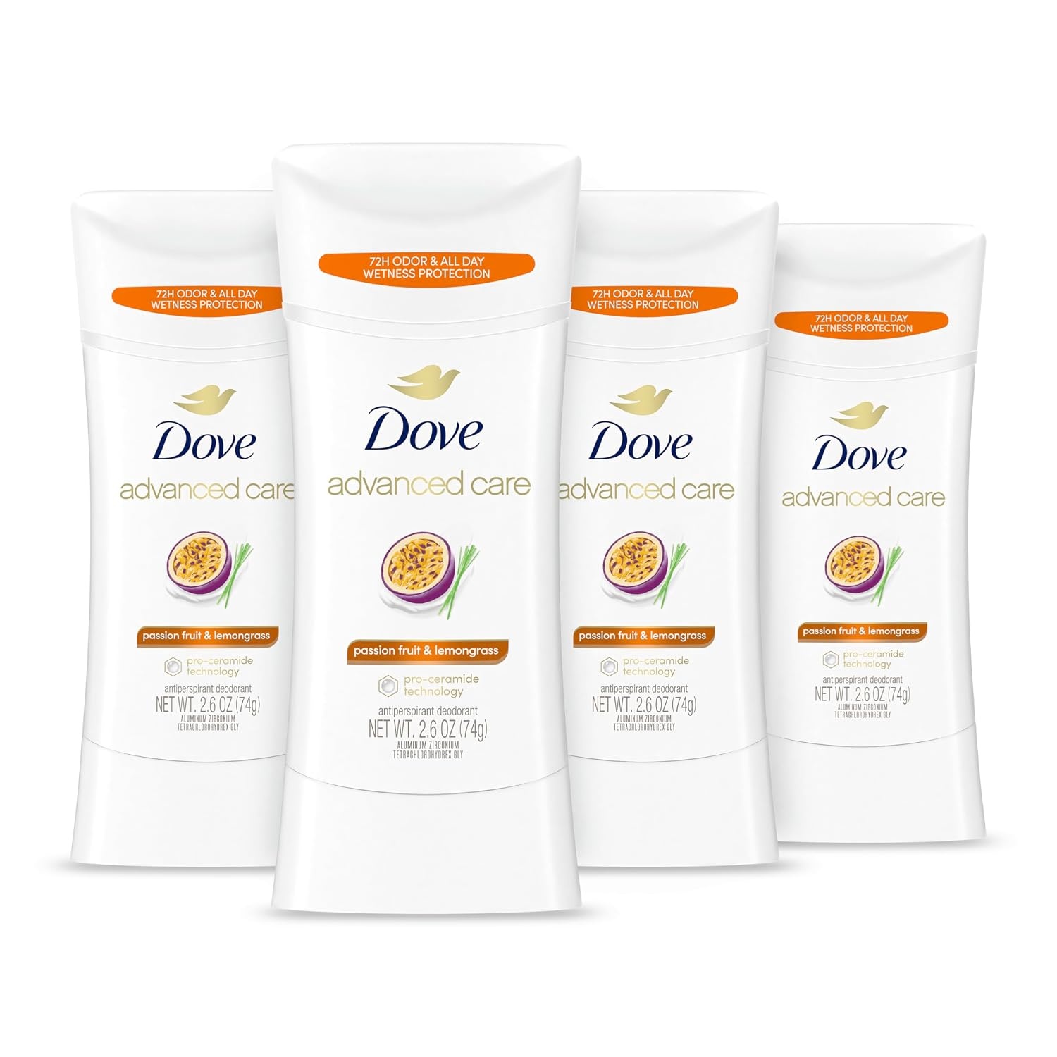 image:imageDove Advanced Care Antiperspirant Stick Cool Essentials 26 oz 2PK26 Ounce Pack of 4