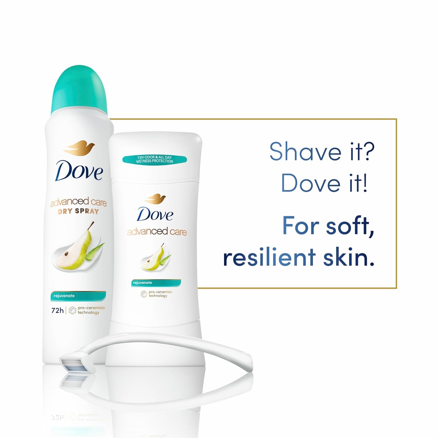 image:imageDove Advanced Care Antiperspirant Stick Cool Essentials 26 oz 2PK26 Ounce Pack of 4