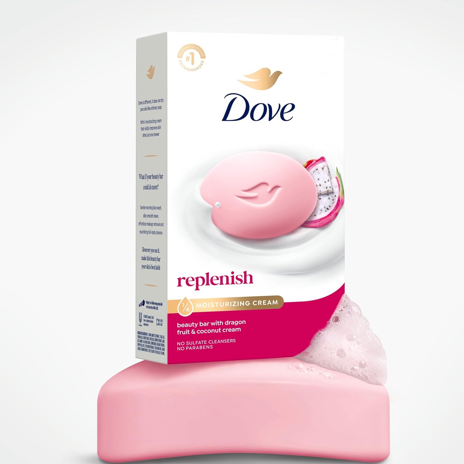 image:imageDove Beauty Bar Soap Glacial Water amp Avocado Oil I 6 Count 375 ozDragon Fruit