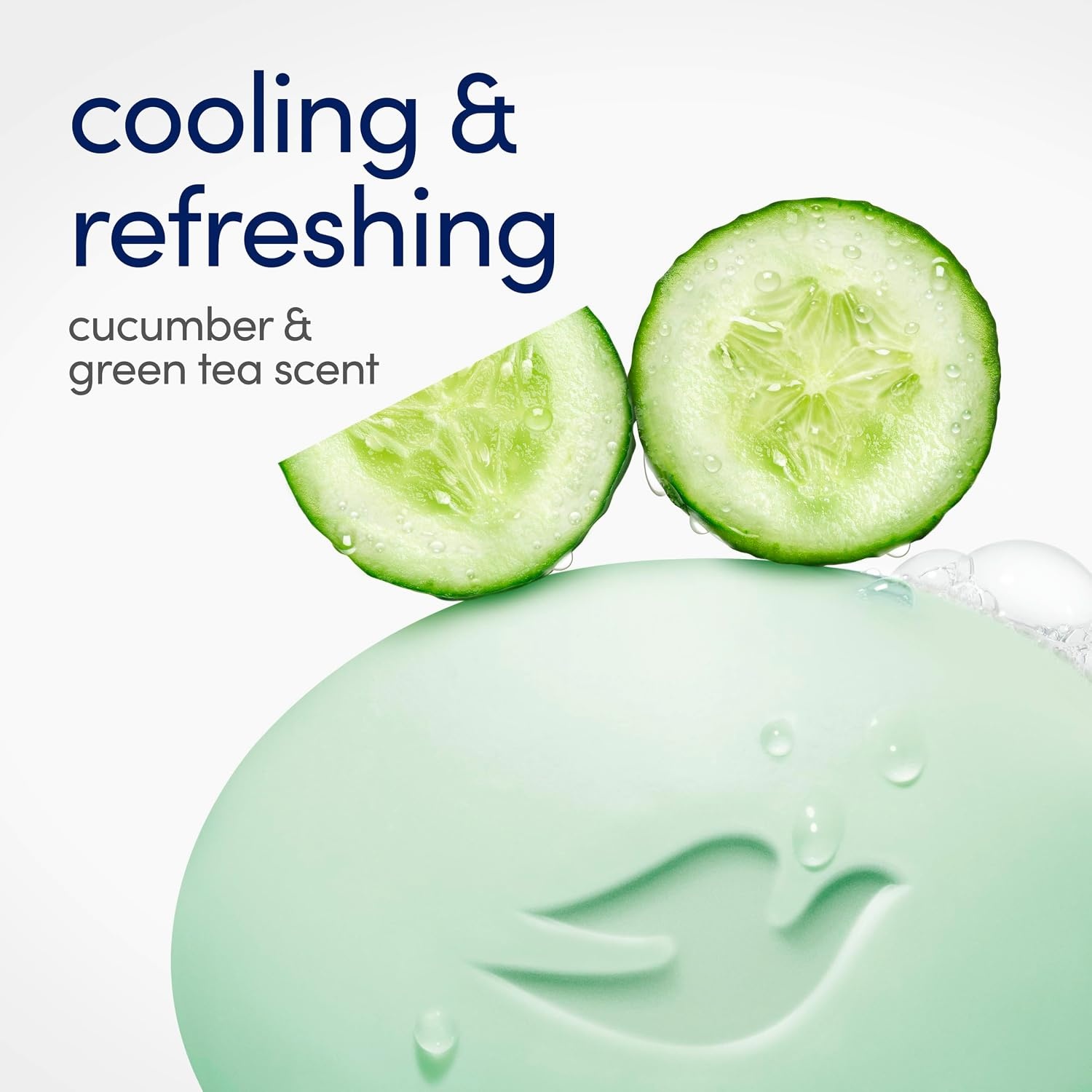image:imageDove Beauty Bar Soap Cool Moisture Cucumber amp Green Tea Scent 6 Bars 375oz375 Ounce Pack of 6