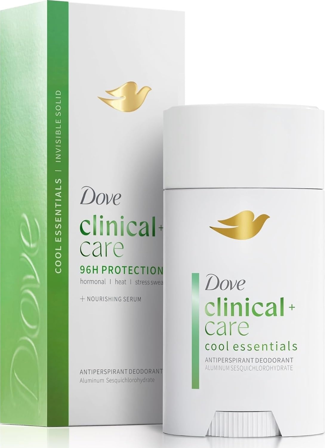 image:imageDove Clinical Care Cool Essentials Antiperspirant Stick 26 ozFragranced